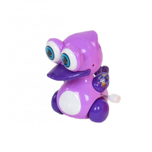 Заводна іграшка "Каченя" 6630 (Фіолетовий) фото