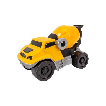 Дитяча автомодель Автоміксер ТехноК 8522TXK пластик 24 см (Жовтий) фото