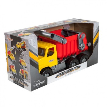 Іграшковий смітник "City Truck" 39368 з мобільними деталями фото