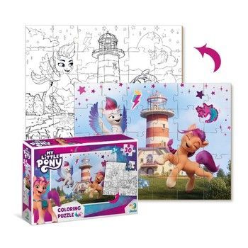 Детские Пазлы&nbsp;2в1 My&nbsp;Little&nbsp;Pony "Волшебные Зипп и Санни" DoDo 200124 30 элементов фото