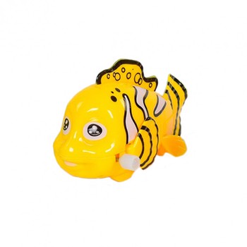 Заводная игрушка 675 Рыбка (Желтый) фото
