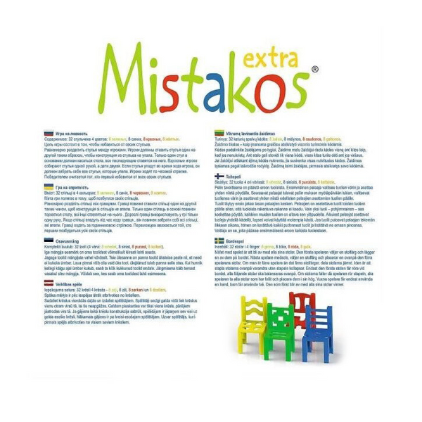 Дитяча настільна гра "Міstakos EXTRA" Trefl 1808 (укр.) фото