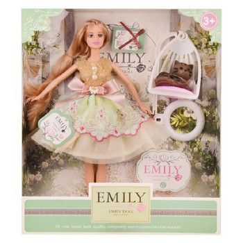 Детская кукла "Emily" QJ088C с аксессуарами, 29 см фото