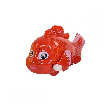 Заводна іграшка 675 Рибка (Червоний) фото
