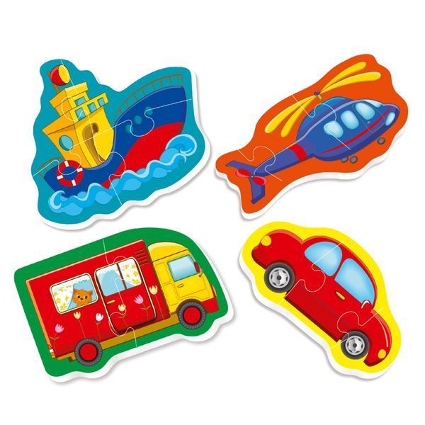 Детские пазлы Baby&nbsp;puzzle "Транспорт" Vladi&nbsp;toys VT1106-96 фото