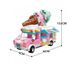 Детский конструктор Qman 2029Q кафе-мороженое на колесах, мебель, фигурки, 388 деталей фото 6 из 6