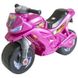 Беговел мотоцикл пластиковый розовый перламутр Орион 501-1PN  фото 5 из 5