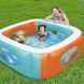 Дитячий надувний басейн квадратний з віконцями 168 см Bestway 51132 фото 17 з 20