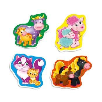 Детские пазлы Baby&nbsp;puzzle "Мама и малыш" Vladi&nbsp;toys VT1106-97 фото