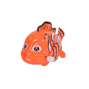 Заводная игрушка 675 Рыбка (Оранжевый) фото