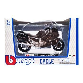 Дитяча модель Мотоцикла "Yamaha FJR 1300 AS" Bburago 18-51030-20 масштаб 1:18 фото