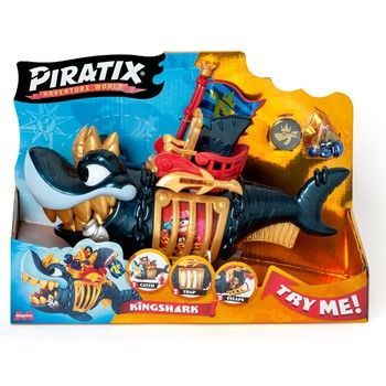 Детский игровой набор с фигурками "Королевская черная акула" PIRATIX PPXSP112IN11 фото