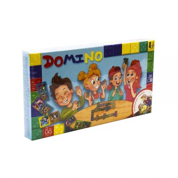 Дитяча настільна гра "Доміно: Улюблені казки" DTG-DMN-02, 28 елементів фото