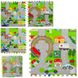 Дитячий ігровий килимок-мат M5712 з 4х деталей EVA фото 1 з 3