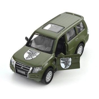 Автомодель серії &laquo;Шеврони Героїв&raquo; Mitsubishi Pajero 4WD Tubro &laquo;93 ОМБр&raquo; TechnoDrive 250283M фото