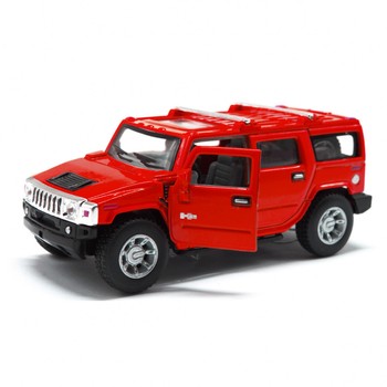 Колекційна іграшкова машина Hummer H2 SUV KT5337W Інерційна (червона) фото