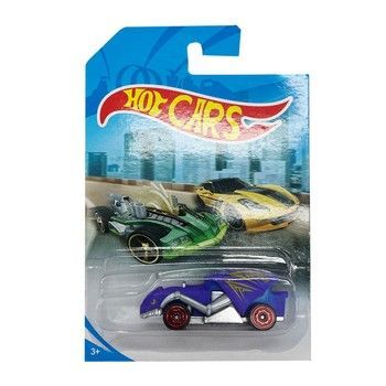 Машинка игровая металлическая Hot cars 324-145-3 изменяет цвет, масштаб 1:64 фото