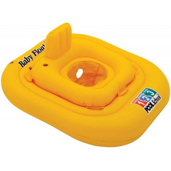 Дитячий круг для плавання для малюків 79х79 см Intex 56587 фото