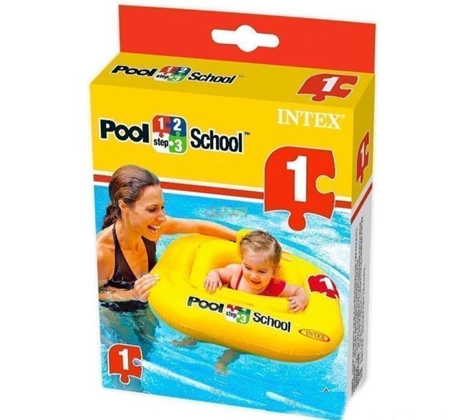Детский круг для плавания для малышей 79х79 см Intex 56587 фото