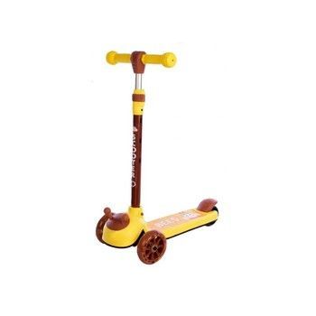 Дитячий самокат Bambi SC21011 PU колеса зі світлом (Жовтий) фото