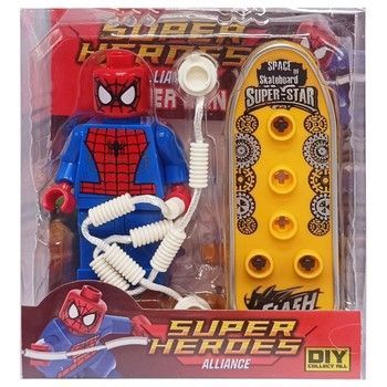 Дитячий ігровий конструктор-фігурка "Людина Павук" 2017-2(Spider man) фото