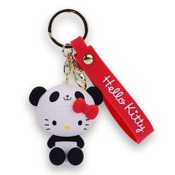 Коллекционная фигурка-брелок серии "Hello Kitty" Карнавал #sbabam 5/CN24(Panda) фото