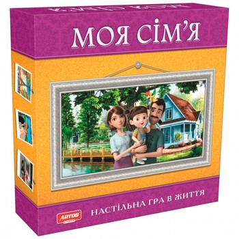 Настольная игра "Моя семья" 0765ATS на укр. языке фото
