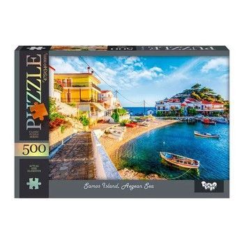 Пазл "Samos Island. Aegean Sea" Danko Toys C500-14-03, 500 эл. фото