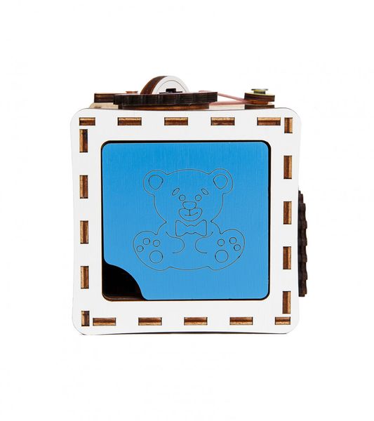 Дитячий розвиваючий куб Бізіборд K001, 12 × 12 × 12 фото