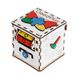 Дитячий розвиваючий куб Бізіборд K001, 12 × 12 × 12 фото 1 з 10