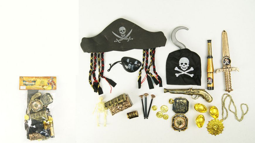 Дитячий ігровий набір ZP2626 Пірат з гачком та шапкою фото