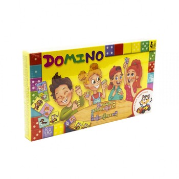 Детская настольная игра "Домино: Забавные животные" DTG-DMN-04, 28 элементов фото