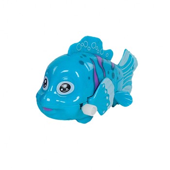 Заводна іграшка 675 Рибка (Синій) фото