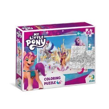 Дитячі Пазли 2 в 1 My Little Pony "Пригоди у палаці" DoDo 200135 60 елементів фото