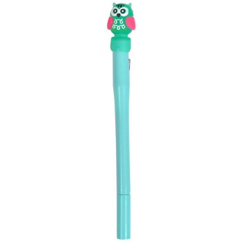 Гелева ручка "сова" GP-1099 світиться (зелений) фото