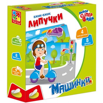 Детская настольная игра "Вжик-вжик Липучки" VT1302-21 от 3 лет фото