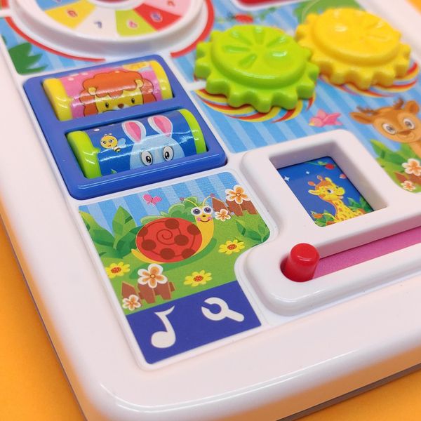Дитячий інтерактивний Бізі-планшет для малюків PL-7049 фото