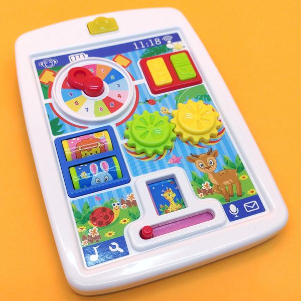Дитячий інтерактивний Бізі-планшет для малюків PL-7049 фото