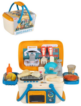 Іграшкова дитяча кухня Vanyeh 13m02 тарілка/валіза фото
