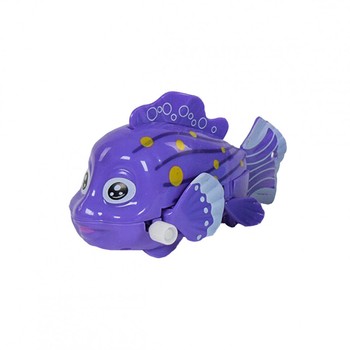 Заводная игрушка 675 Рыбка (Фиолетовый) фото