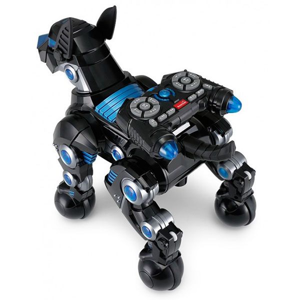 Собака робот на радиоуправлении интерактивная Dogo Spaceman 77960 Rastar (Черный) фото
