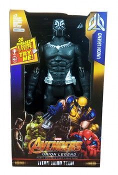 Фигурка супергероя Мстители DY-H5826-33 с подвижными руками и ногами BlackPanther фото