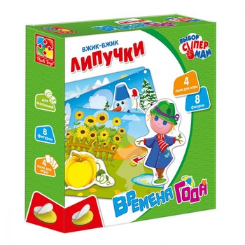 Детская настольная игра "Вжик-вжик" VT1302-23 на липучках фото
