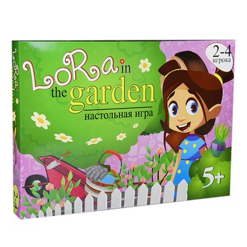 Настільна Гра-бродилка "Lora in the garden" 30514 (рос.) фото