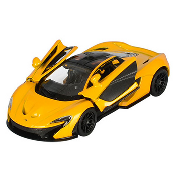 Детская модель машинки McLaren P1 Kinsmart KT5393W инерционная, 1:36 Yellow фото