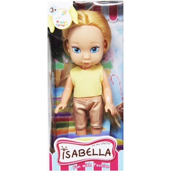 Лялька Isabella YL1603-A в сукні (Жовта майка) фото