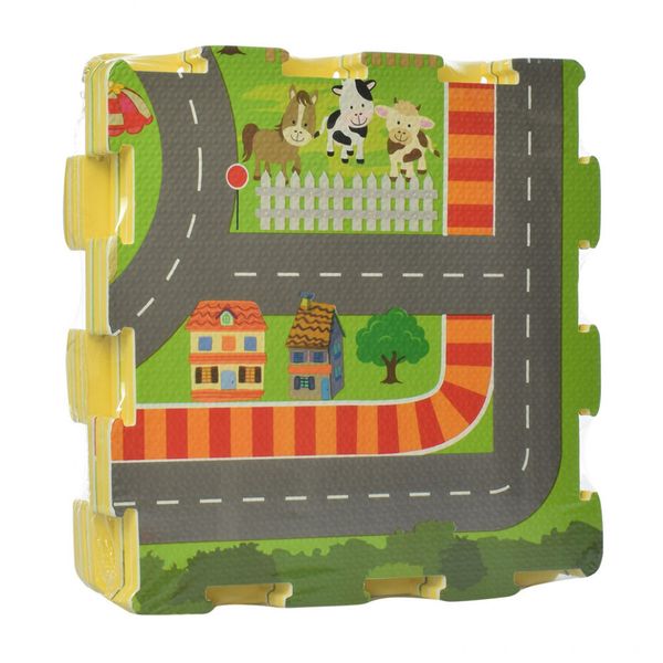 Дитячий ігровий килимок-мат M 5800 з 6 деталей фото