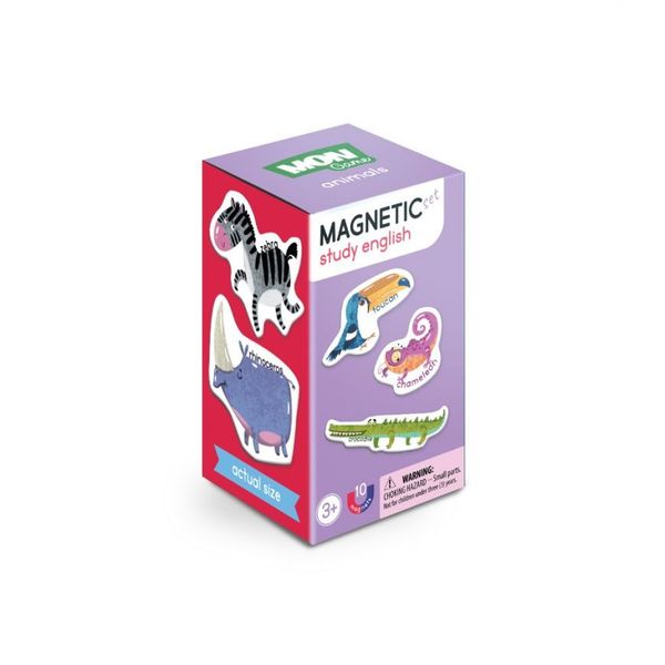 Детский набор магнитов "Магнитные животные" Mon Game 200205 фото
