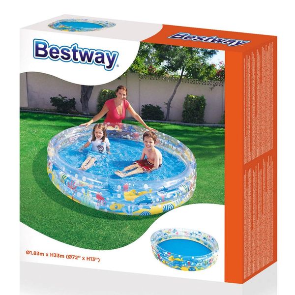Дитячий басейн Підведення світ Besway 51004 з ремкомплектом фото