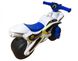 Дитячий беговел мотоцикл із широкими колесами Поліція біло-синій 0138/510 фото 3 з 4